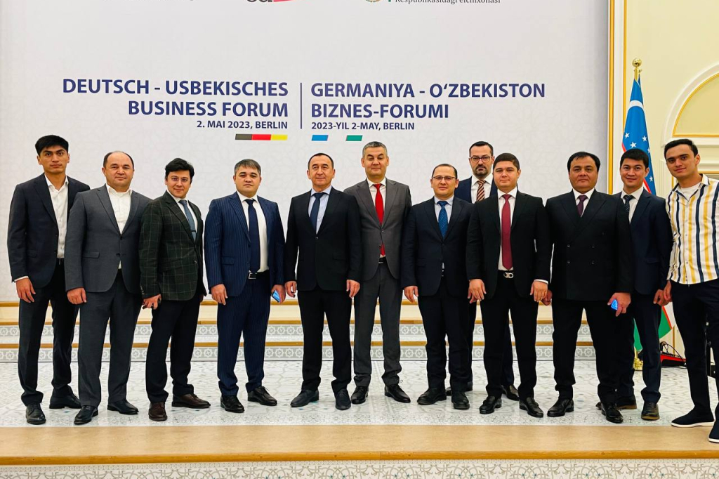 Potential of Uzbek textile was presented in Germany