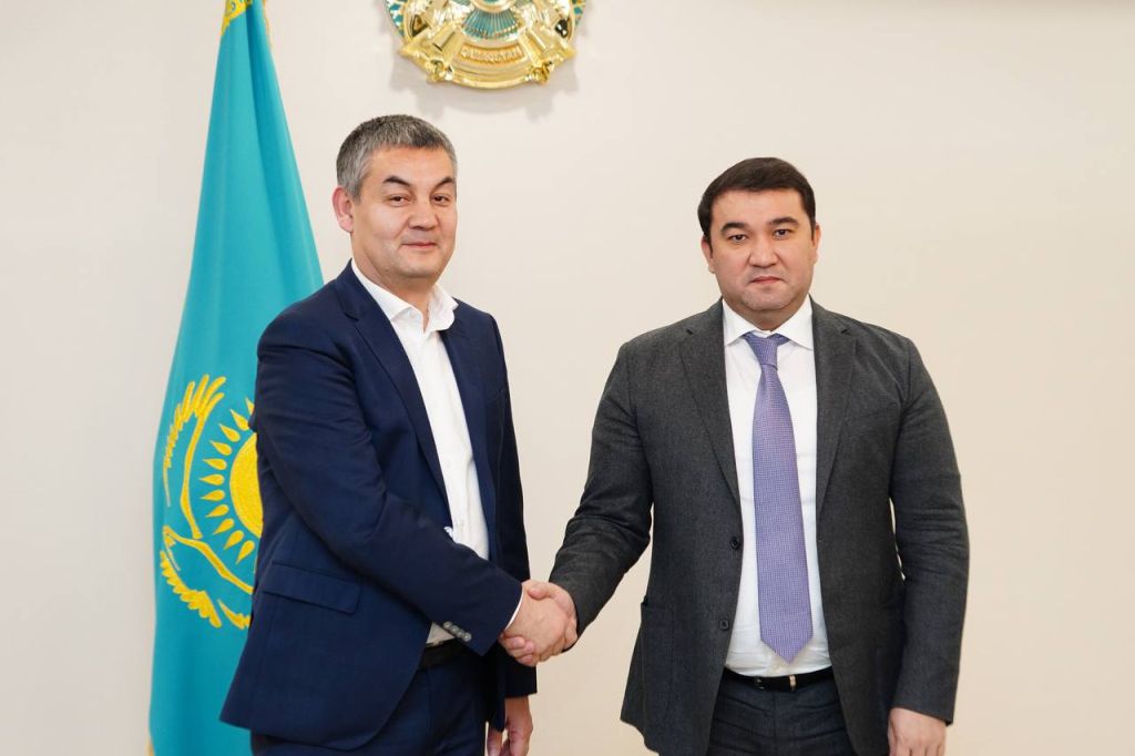 Meeting with the New Akim of Turkestan Region.