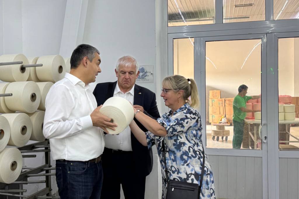 Delegation of Bundestag in Global Textile