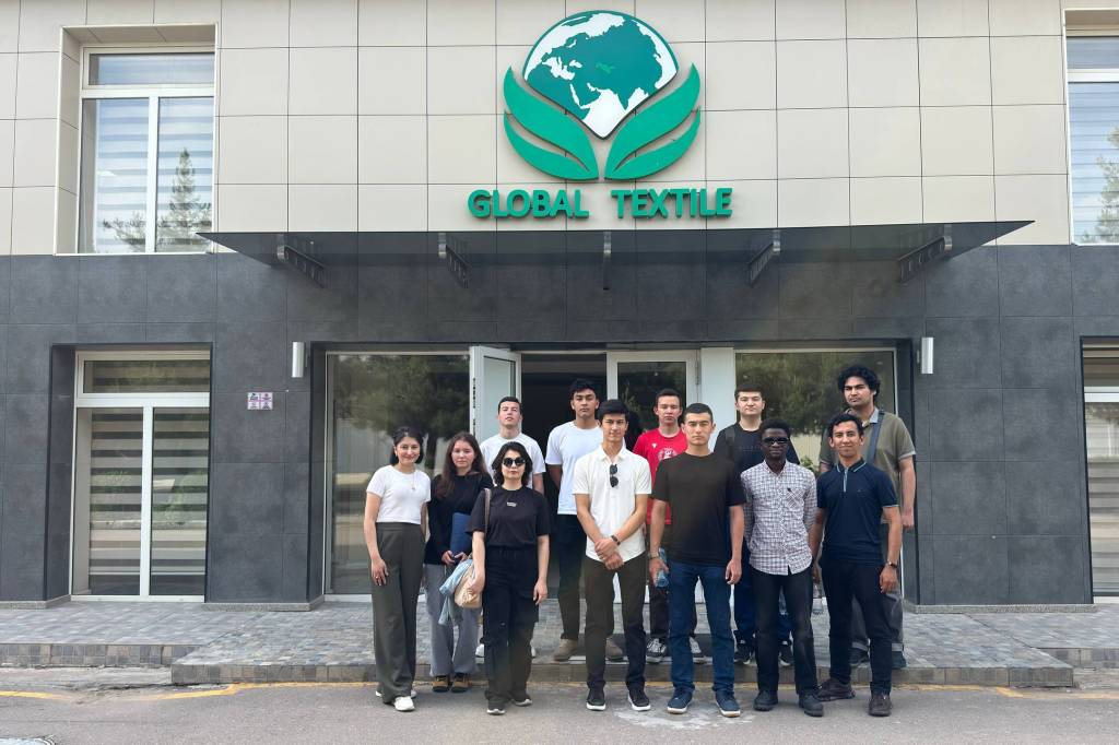 University students visit Global Textile production in Tashkent