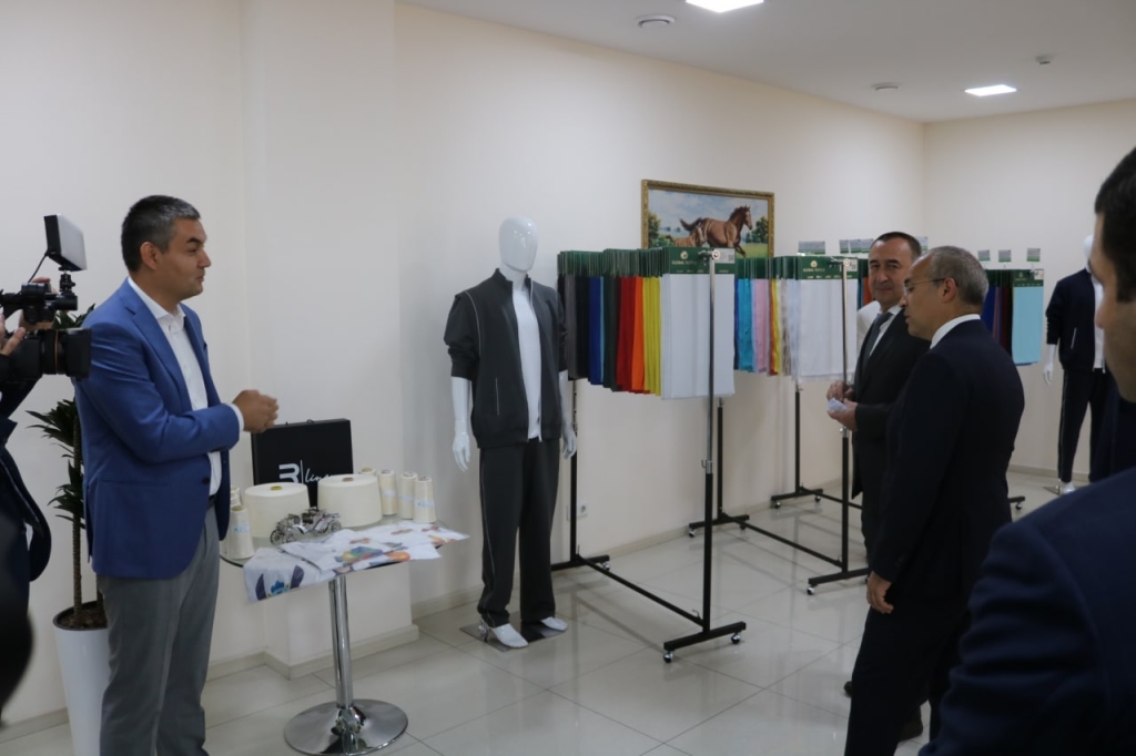 Визит делегации из Азербайджана на предприятие  Global Textile Solutions