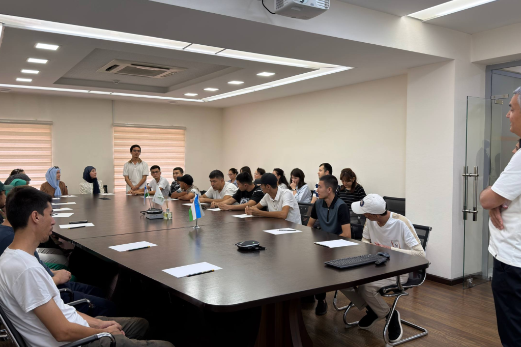 Young Global Textile employees from Fergana visited Tashkent