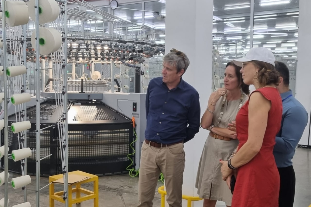 On June 22, 2022, the Mission of the International Labor Organization, together with the International Finance Corporation, visited the enterprises of Global Textile
